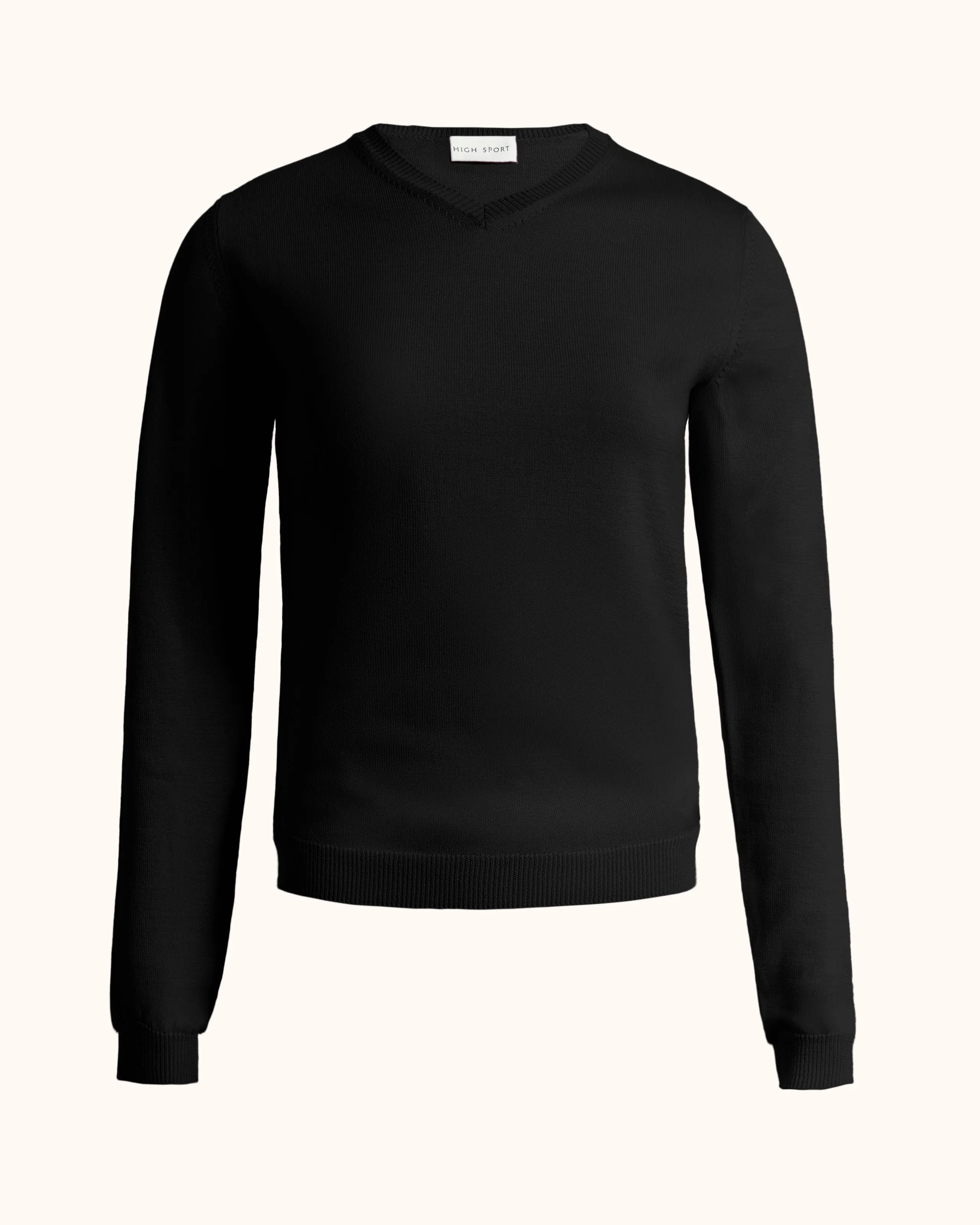 Billie Vneck in Black sold by High Sport