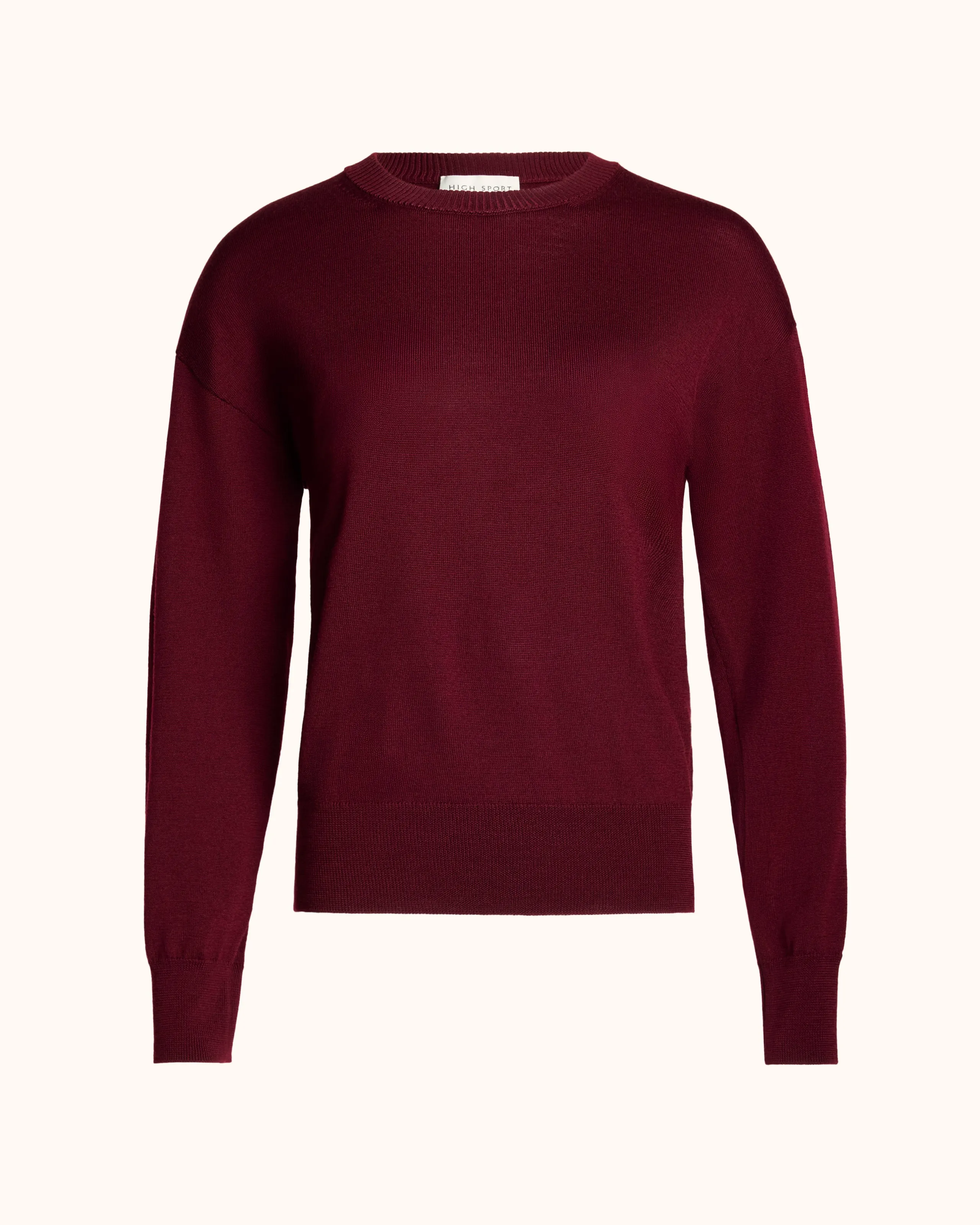 Jenna Pullover in Wine sold by High Sport