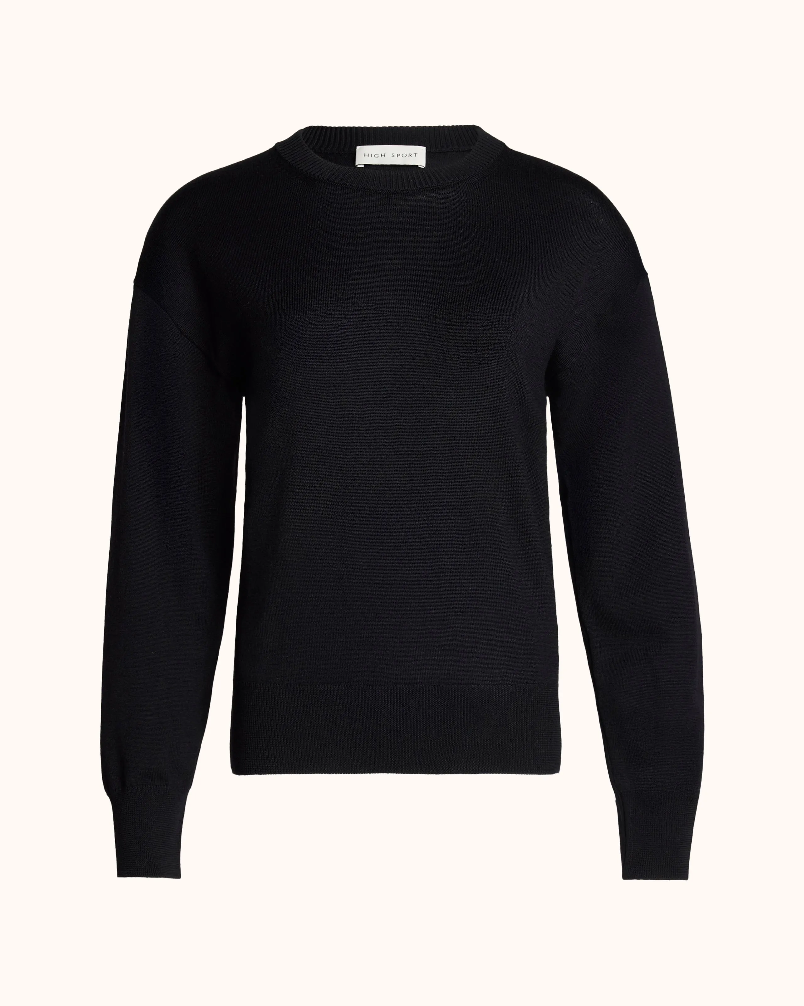 Jenna Pullover in Black sold by High Sport