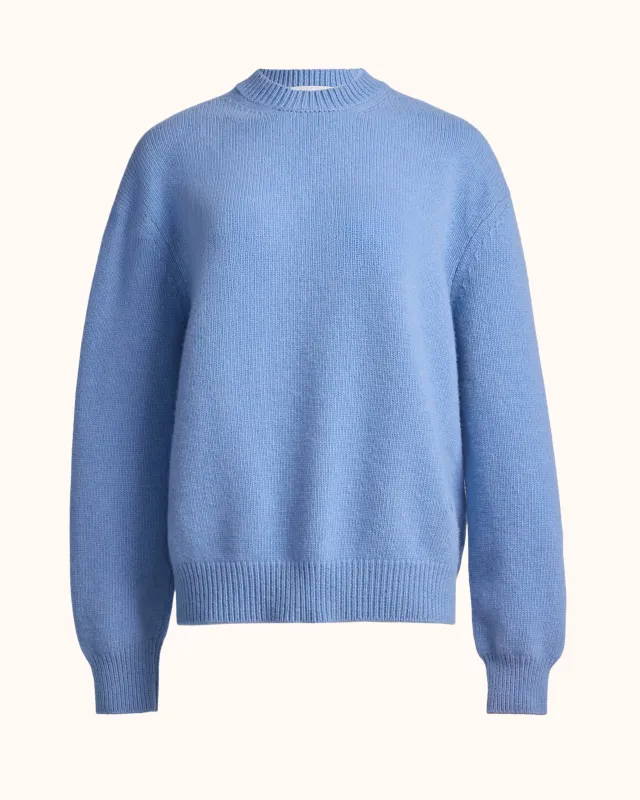Georgia Sweater in Ocean Blue sold by High Sport