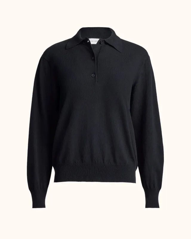 Sid Polo in Black sold by High Sport