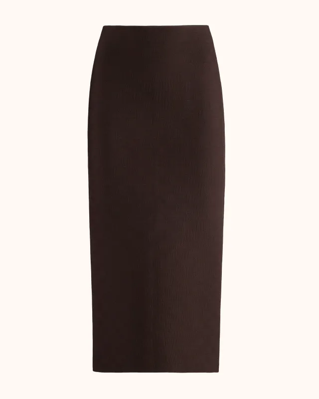 NSFW Petra Skirt in Cocoa sold by High Sport