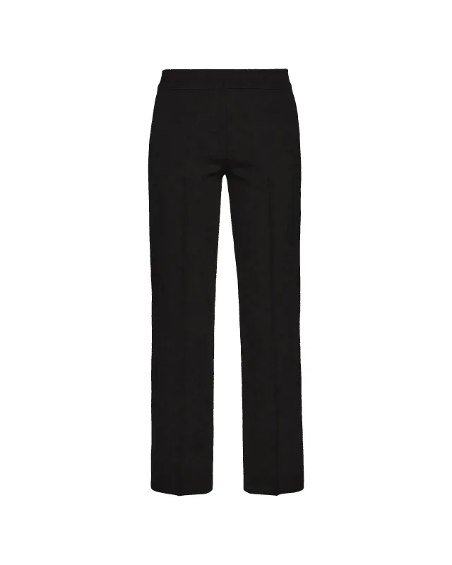 NSFW Jules Pant in Black Viscose sold by High Sport