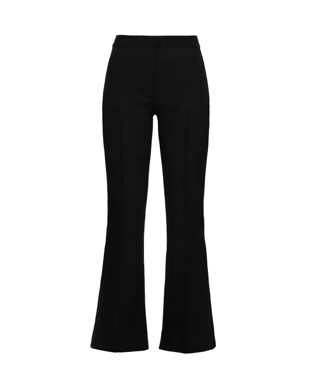 Long Kick Pant in Black Cotton sold by High Sport