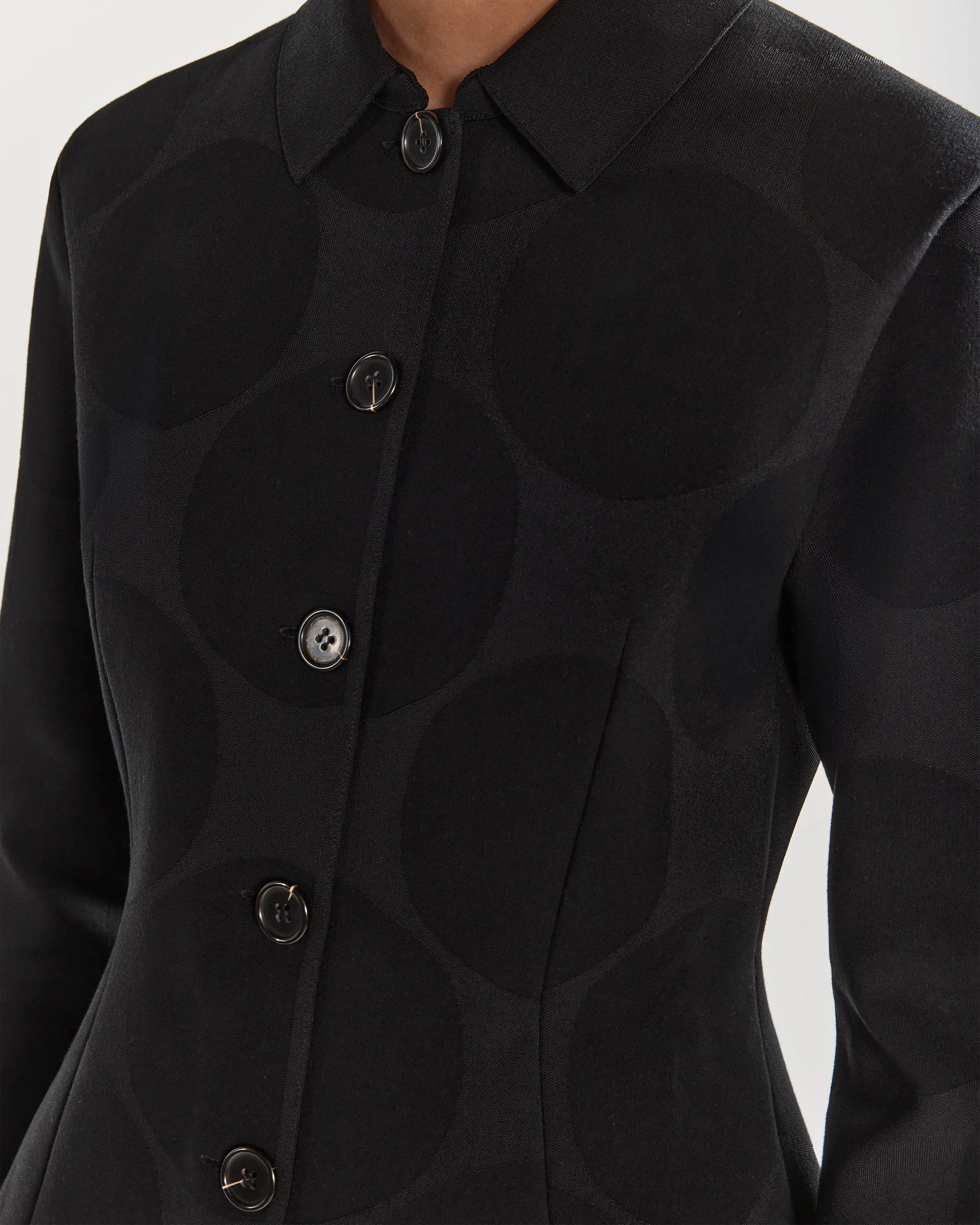 Oliver Jacket in Black Big Dot sold by High Sport product image thumbnail 5