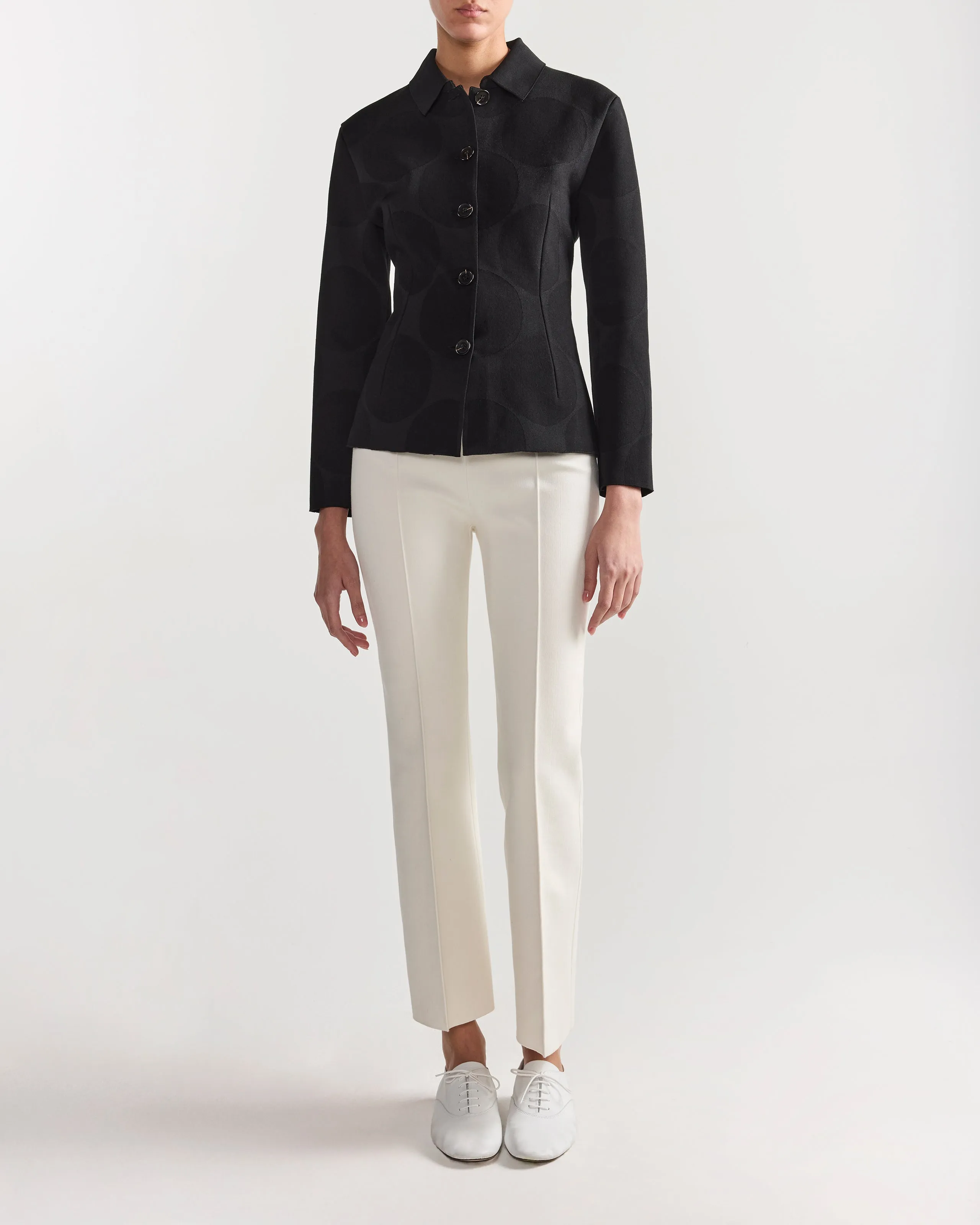 Oliver Jacket in Black Big Dot sold by High Sport product image thumbnail 2