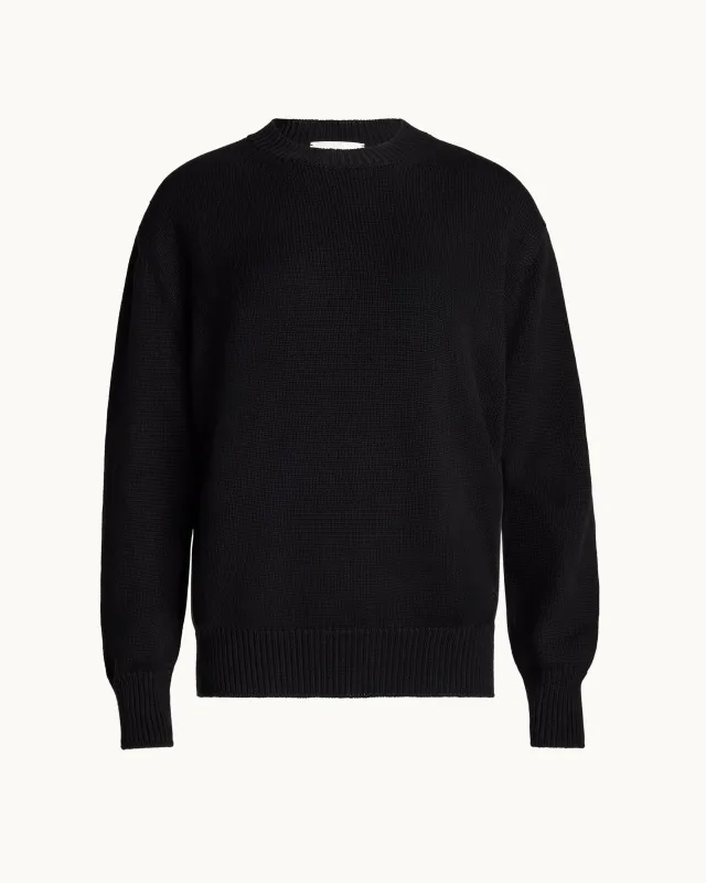 Georgia Sweater in Black made by High Sport