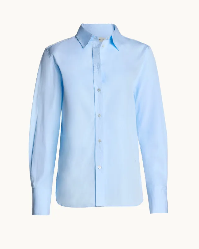 Jasper Shirt in Pale Blue sold by High Sport