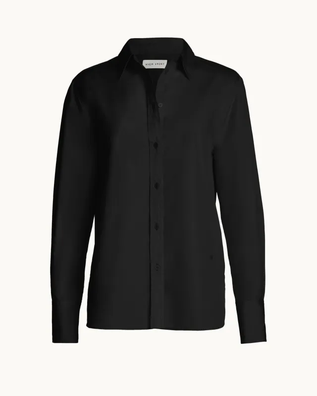 Jasper Shirt in Black sold by High Sport