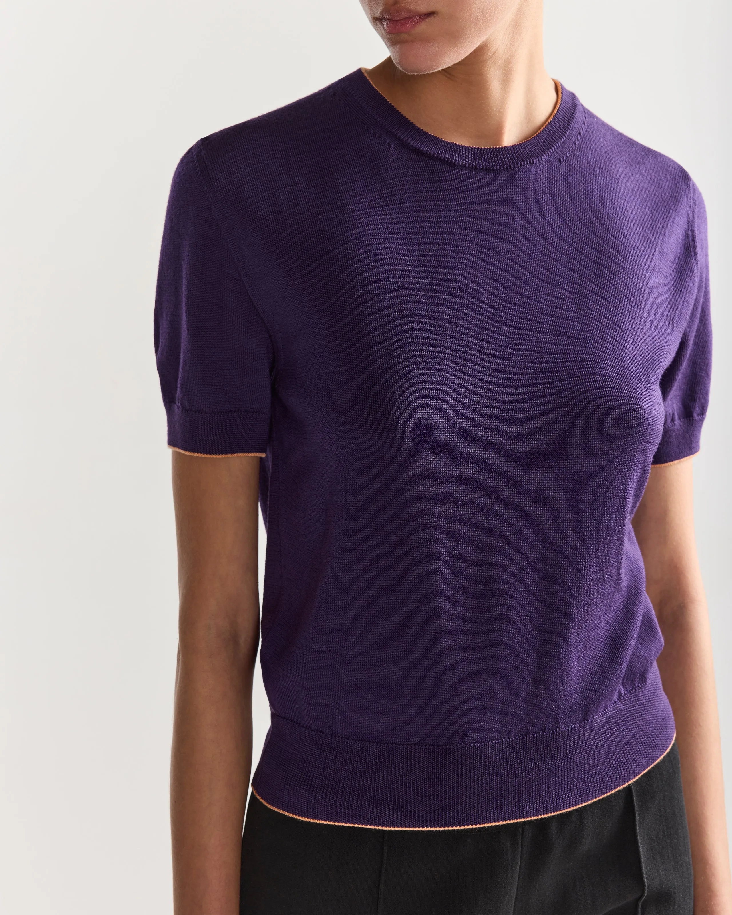Janis Top in Tipped Grape sold by High Sport product image thumbnail 4