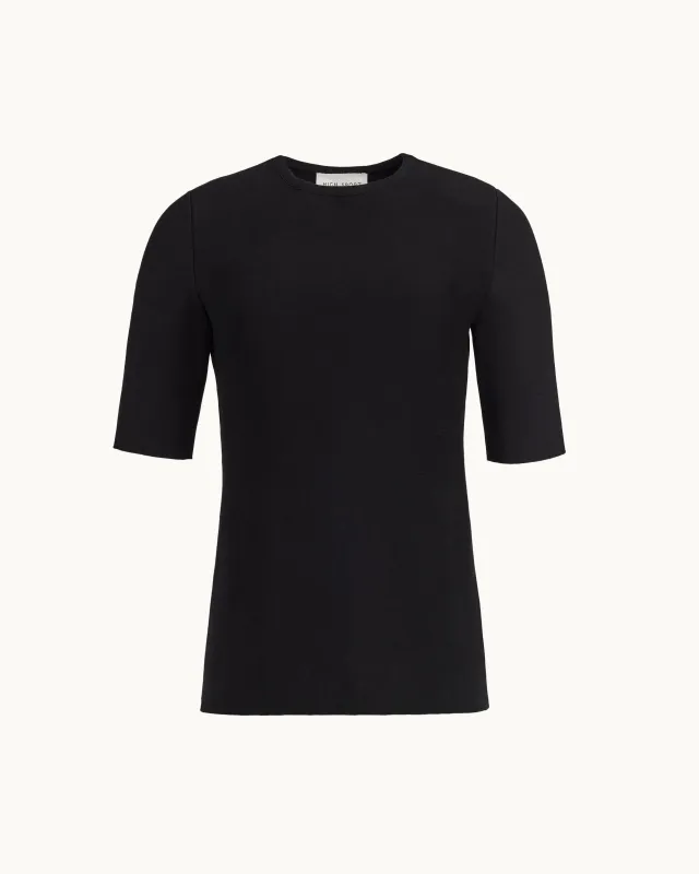 Wes Top in Black sold by High Sport