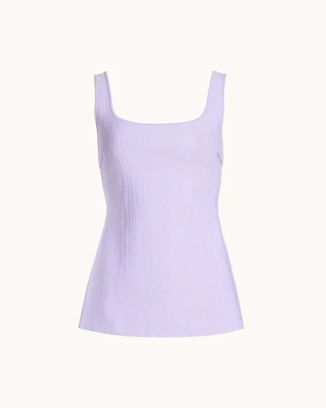 Inna Top in Lilac Moire made by High Sport
