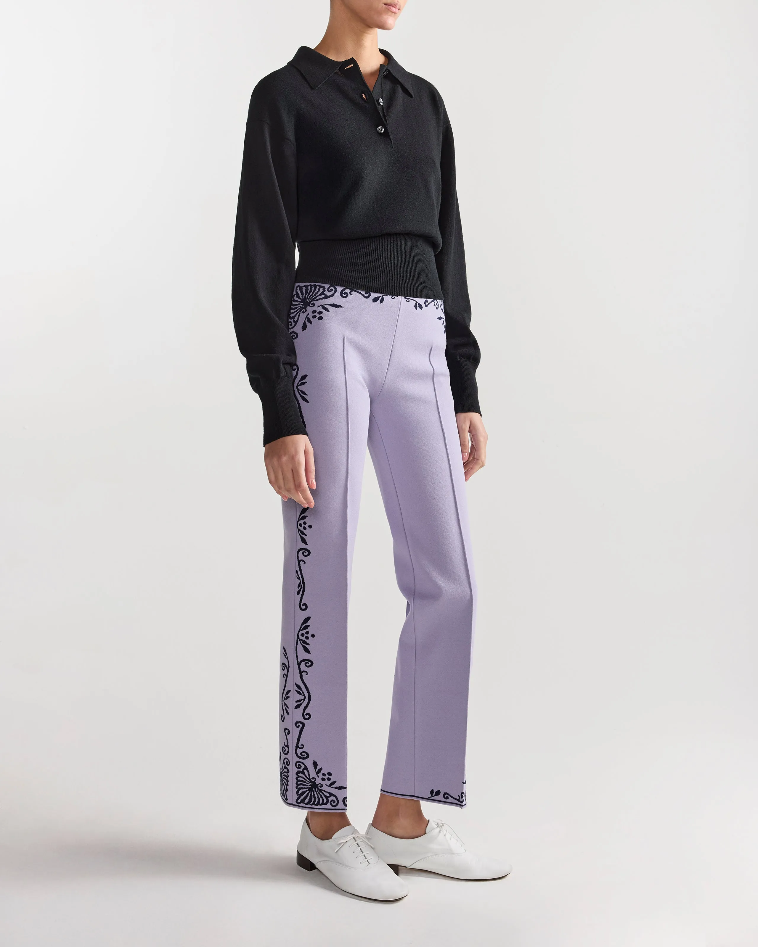 Scroll Pant in Lilac Combo sold by High Sport product image thumbnail 2
