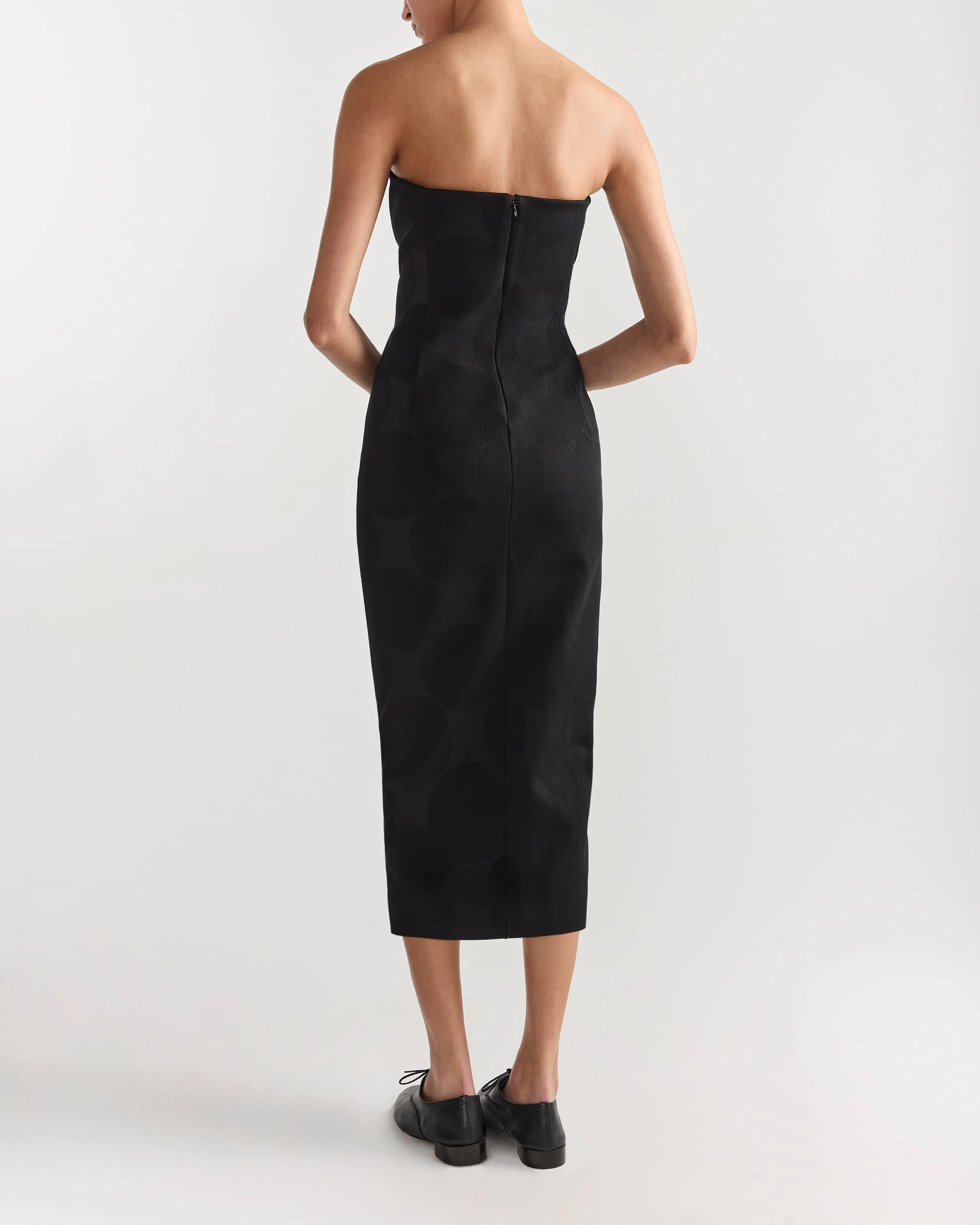 Stella Dress in Black Big Dot sold by High Sport product image thumbnail 5