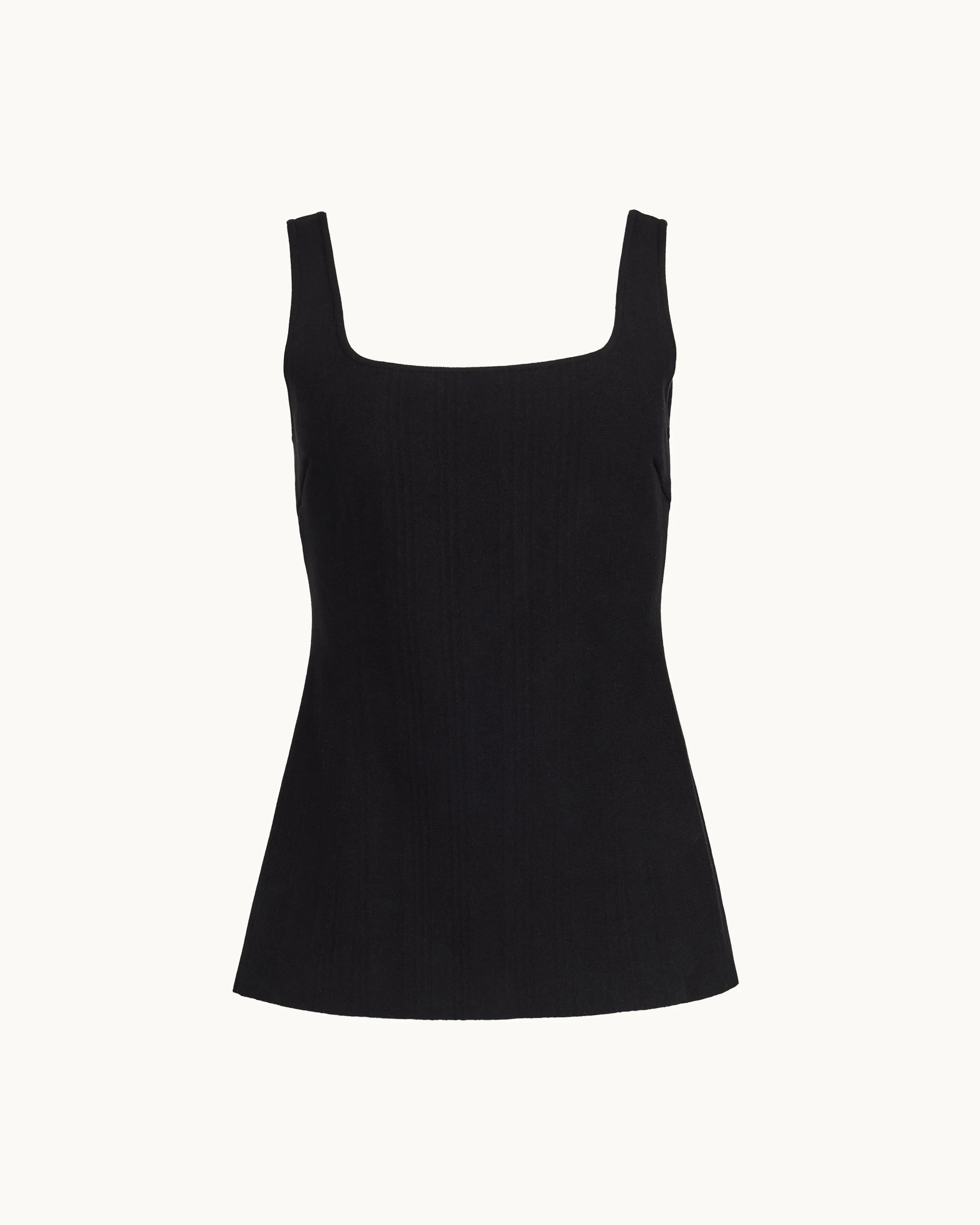 Inna Top in Black Tonal Stripe sold by High Sport