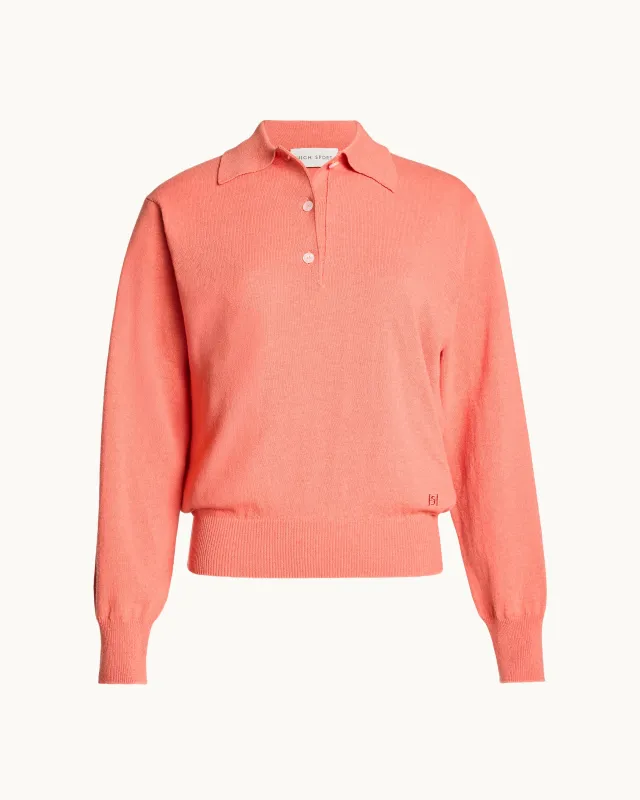 Sid Polo in Apricot sold by High Sport