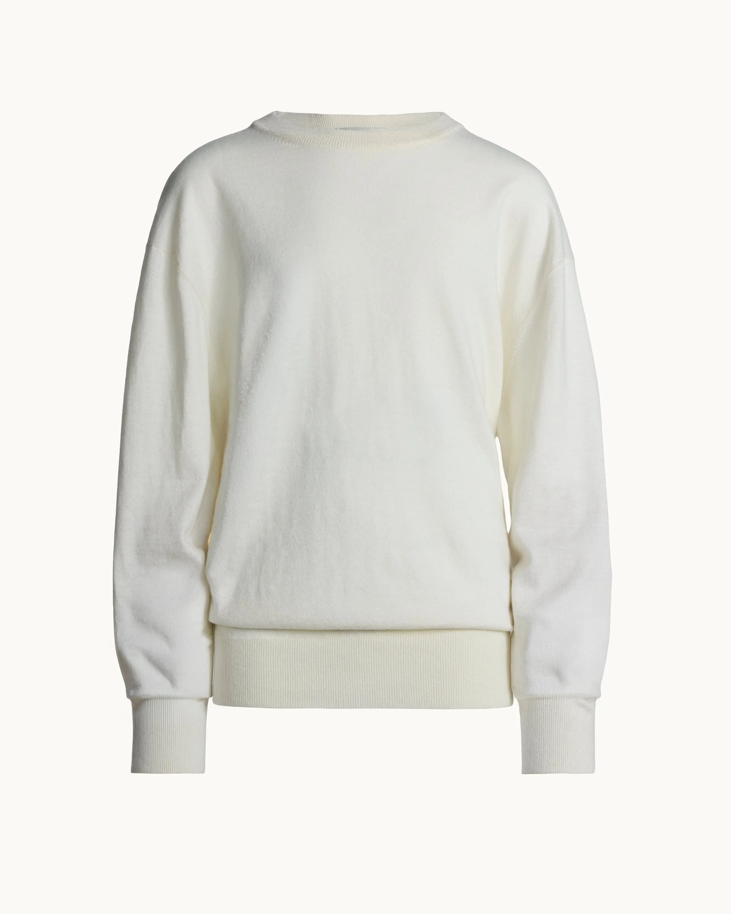 Finn Sweater in Ivory sold by High Sport