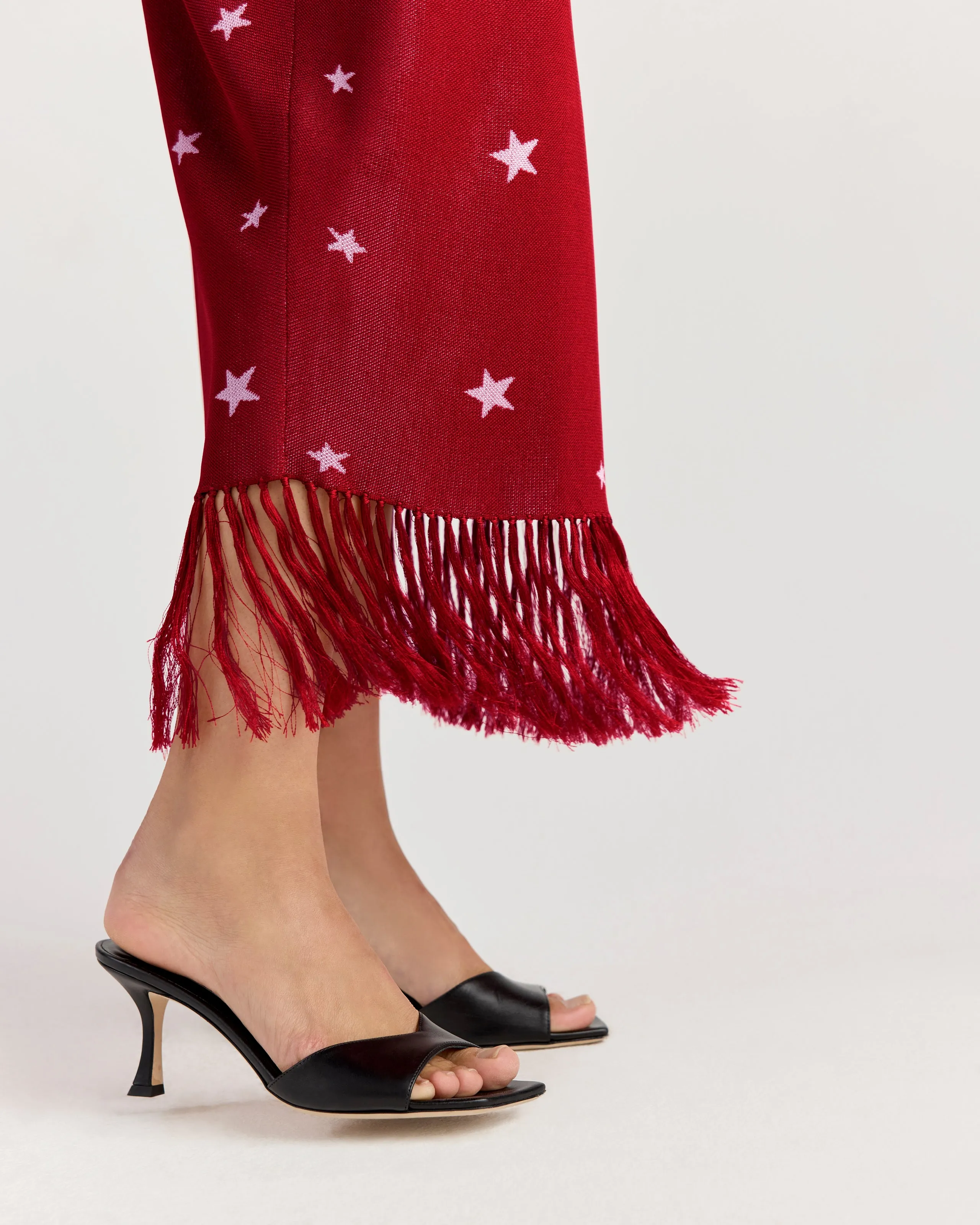 Elton Dress in Ruby/Ivory sold by High Sport product image thumbnail 5
