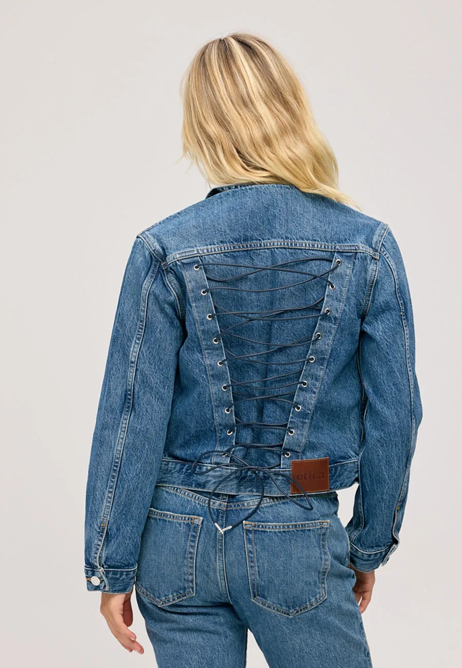 Vice Laced Jacket - Celestia sold by ÉTICA product image thumbnail 4