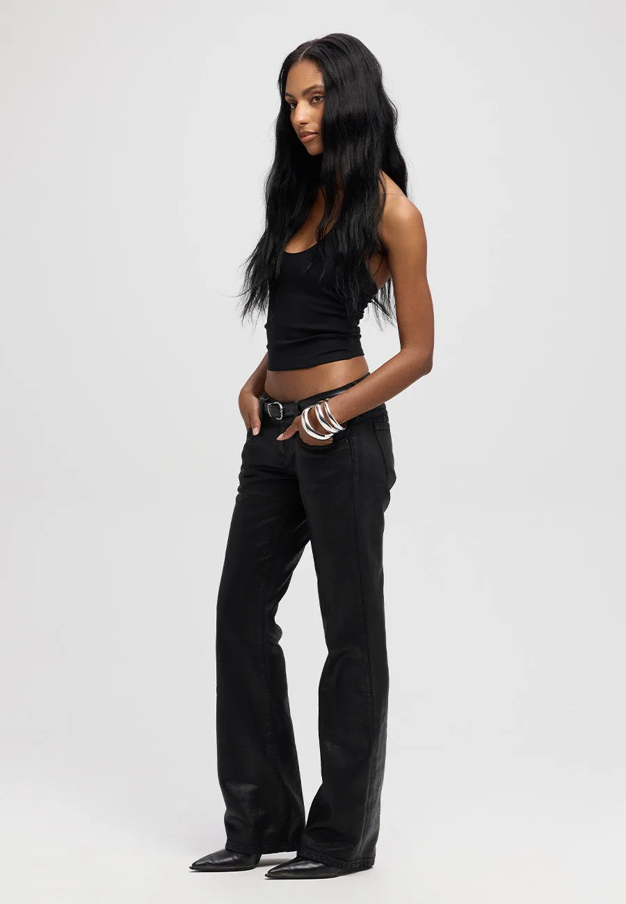 Camille Low Rise Bootcut Jean - Ink Drenched sold by ÉTICA product image thumbnail 2