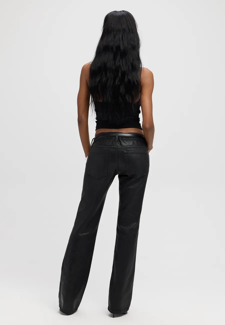 Camille Low Rise Bootcut Jean - Ink Drenched sold by ÉTICA product image thumbnail 3