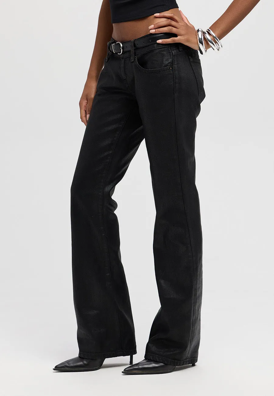 Camille Low Rise Bootcut Jean - Ink Drenched sold by ÉTICA product image thumbnail 4