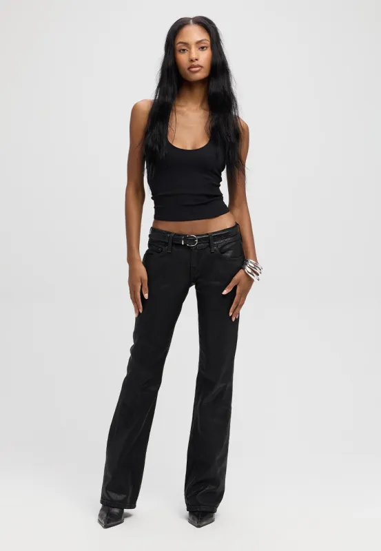 Camille Low Rise Bootcut Jean - Ink Drenched made by ÉTICA