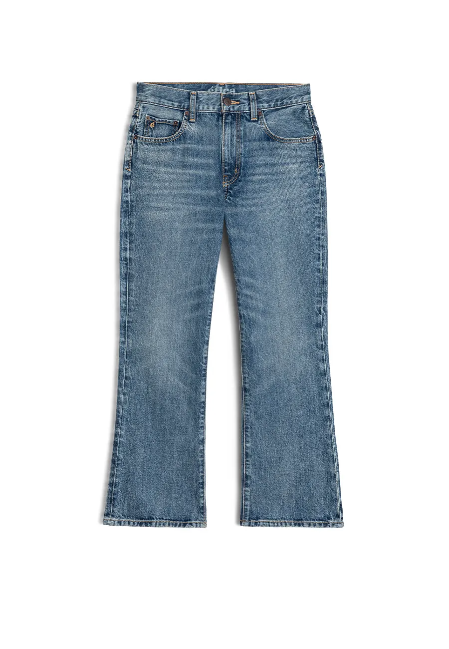 Cherry High Rise Kick Flare - Bayview (FINAL SALE) sold by ÉTICA product image thumbnail 5