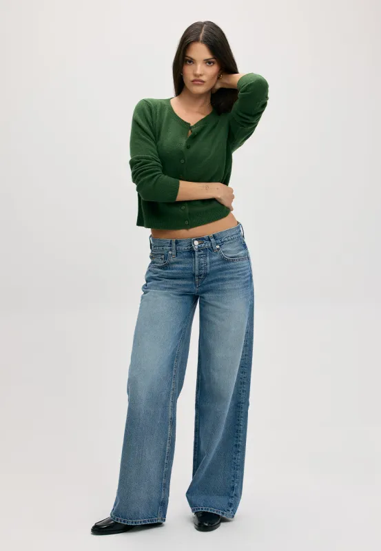 Aaliyah Low Rise Baggy - Waterside made by ÉTICA