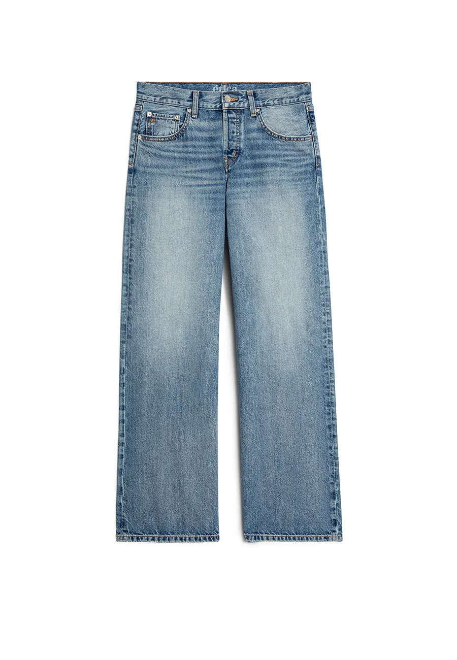 Aaliyah Low Rise Baggy - Waterside sold by ÉTICA product image thumbnail 5