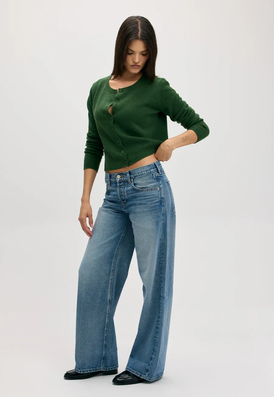 Aaliyah Low Rise Baggy - Waterside sold by ÉTICA product image thumbnail 2