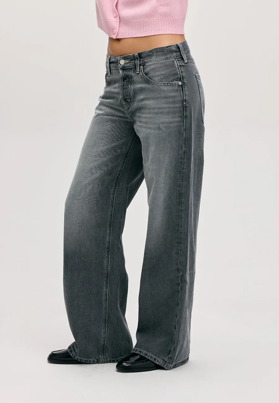 Aaliyah Low Rise Baggy - Quartzite sold by ÉTICA product image thumbnail 4