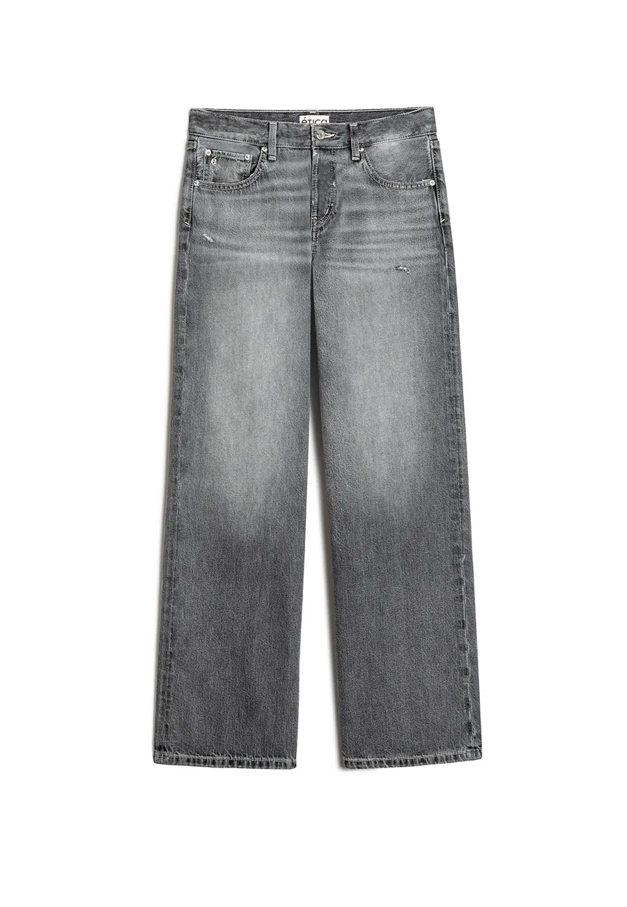 Aaliyah Low Rise Baggy - Quartzite sold by ÉTICA product image thumbnail 5