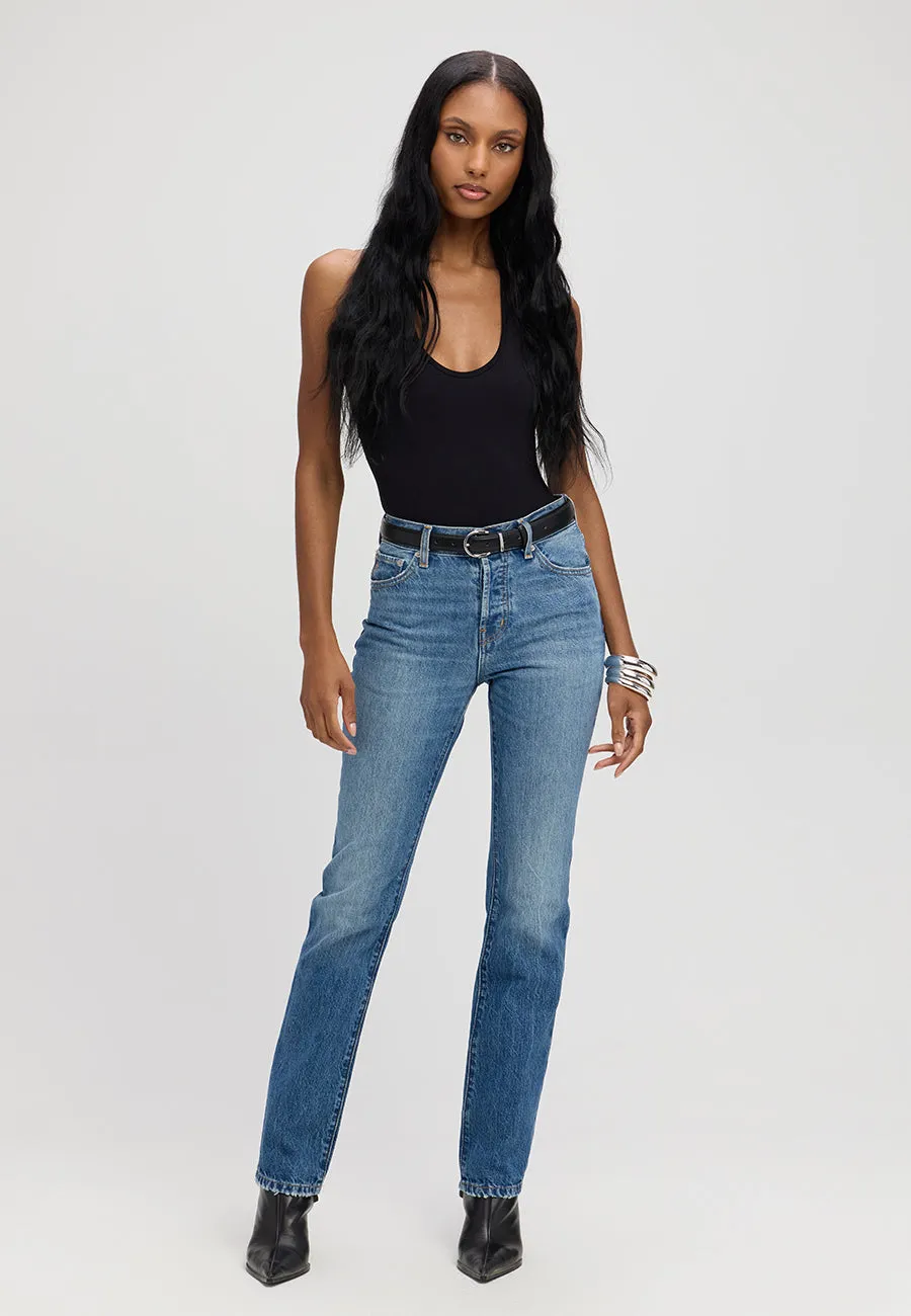 Paris High Rise Straight - Fairhaven sold by ÉTICA