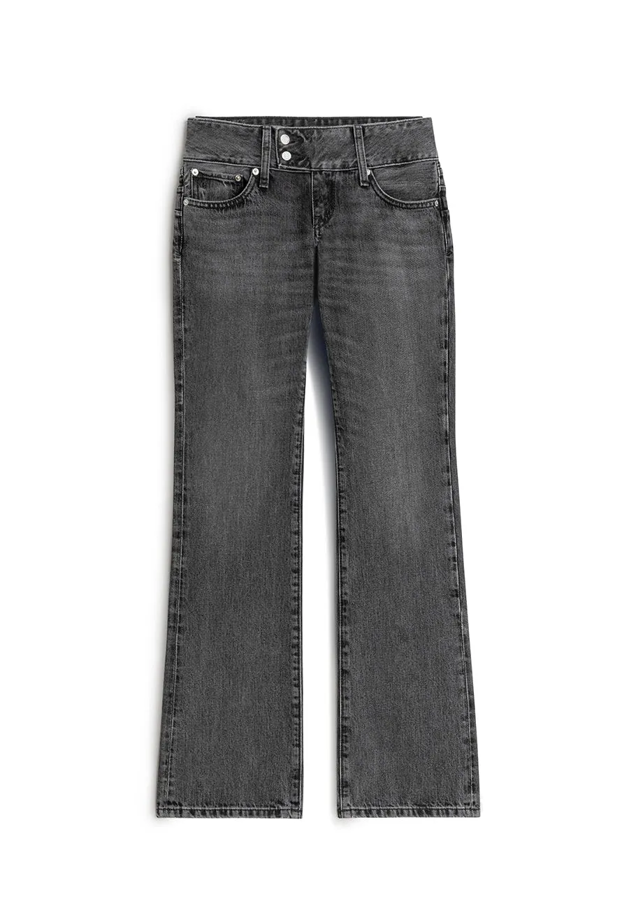 Missy Low Rise Bootcut Jean - Charcoal sold by ÉTICA product image thumbnail 4