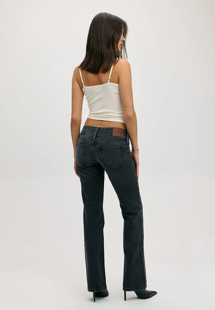 Missy Low Rise Bootcut Jean - Charcoal sold by ÉTICA product image thumbnail 3