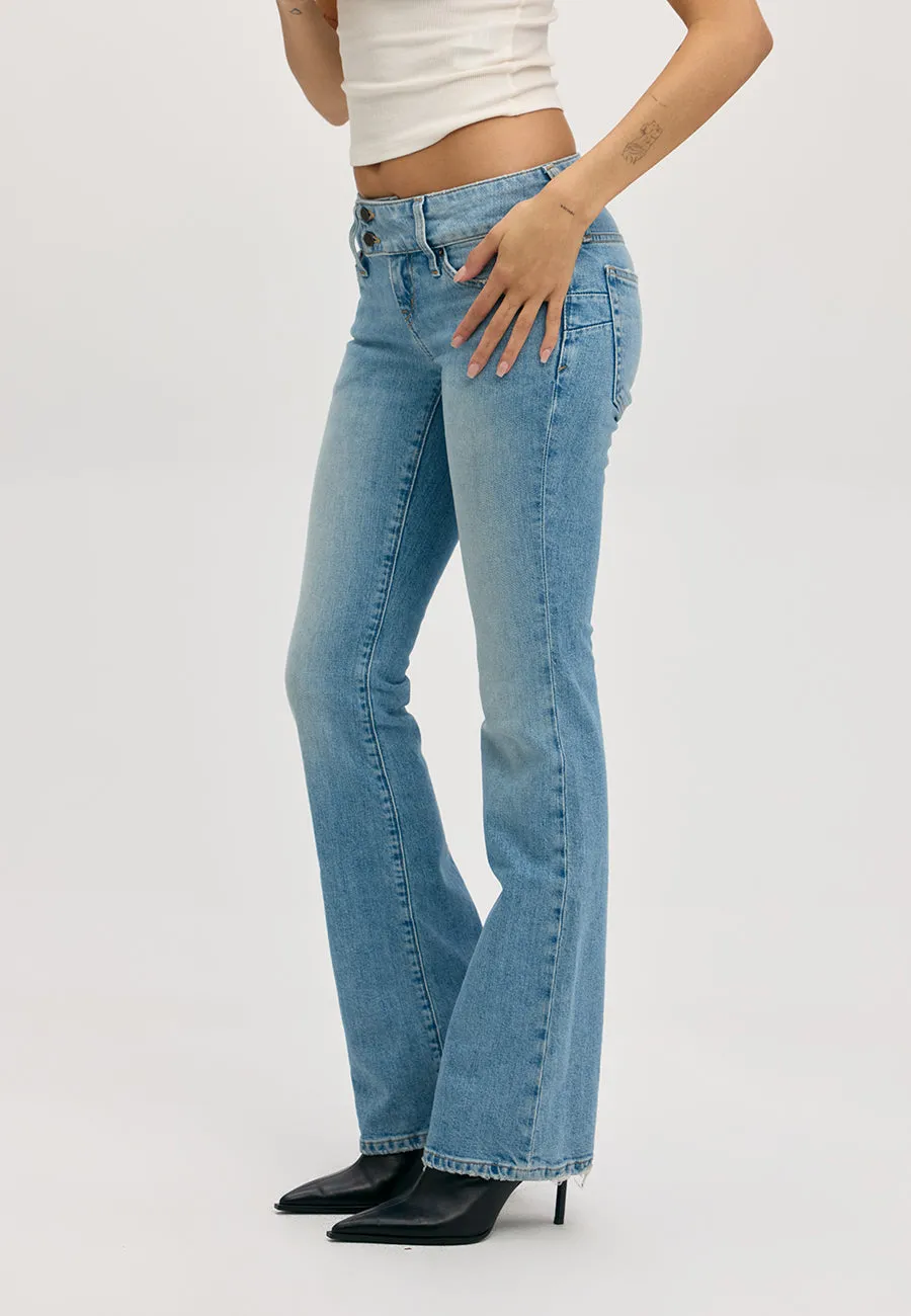 Missy Low Rise Bootcut Jean - Lost Love sold by ÉTICA product image thumbnail 4