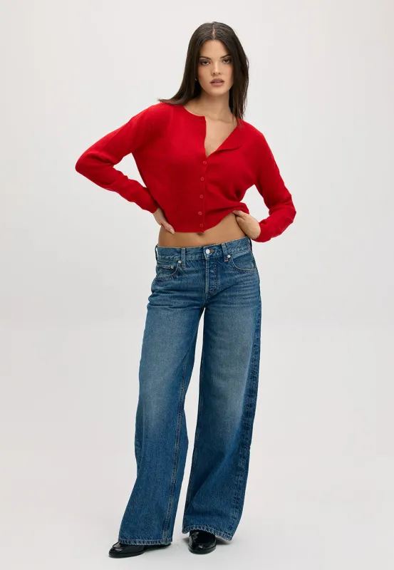 Ella Low Rise Baggy - Riverside sold by ÉTICA