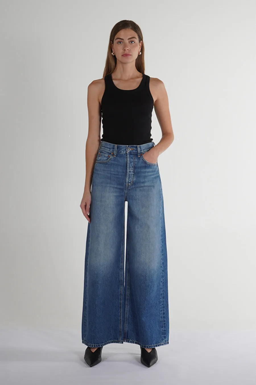 Marley Ultra High Rise Baggy - Edgemere (FINAL SALE) sold by ÉTICA