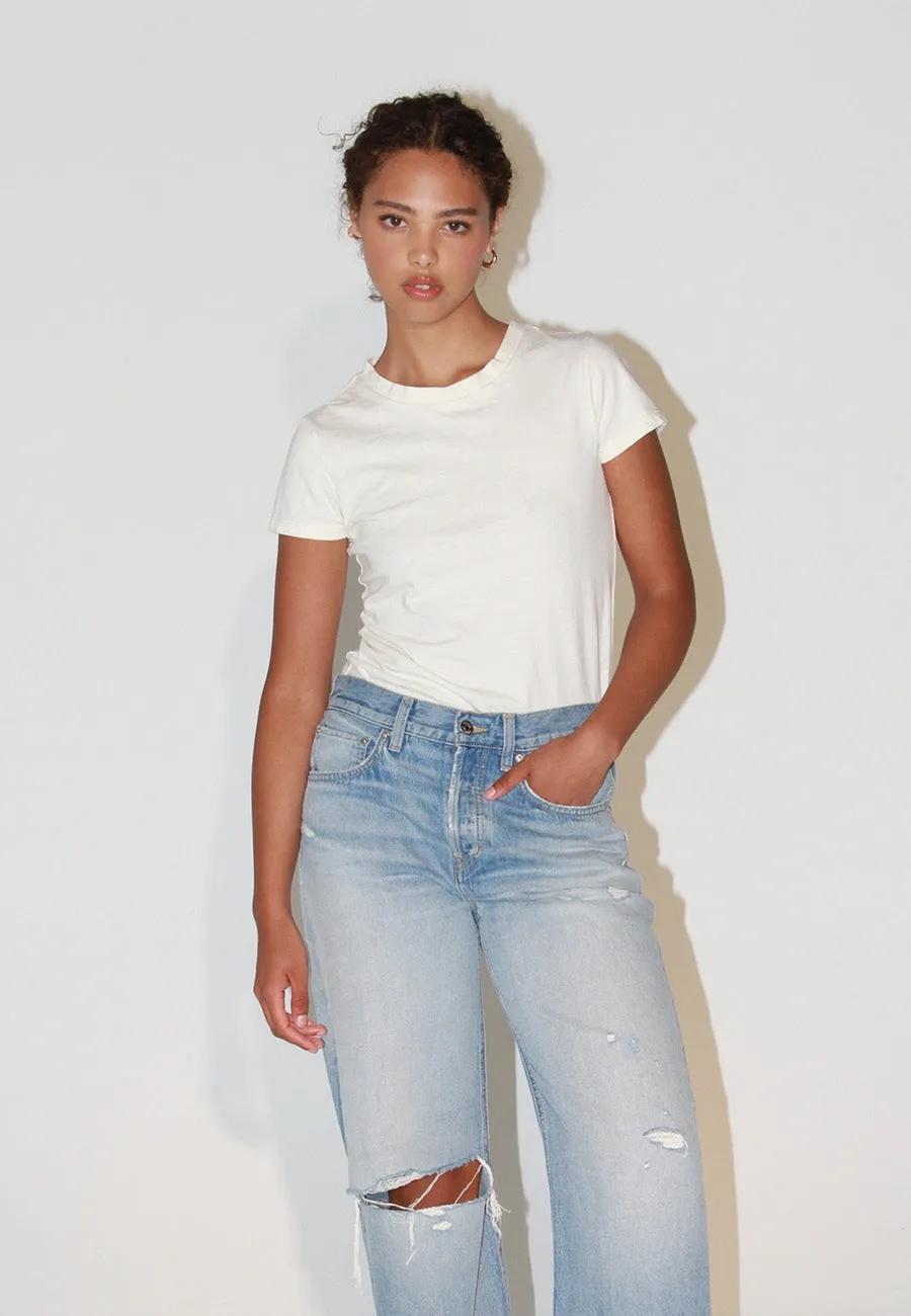 The Perfect Tee - Vintage White (FINAL SALE) sold by ÉTICA product image thumbnail 2