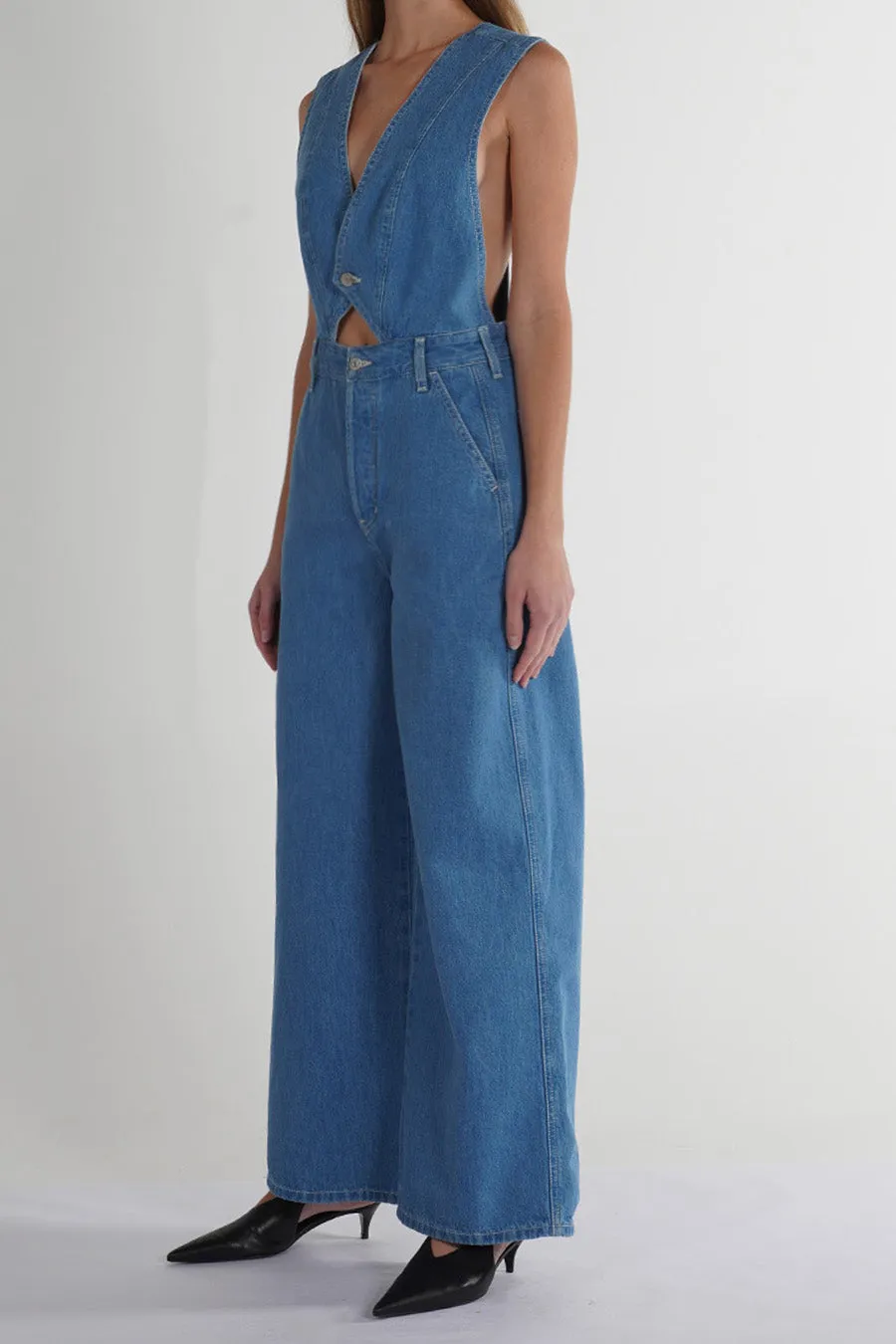 Elina Jumpsuit - Ethereal Blue sold by ÉTICA product image thumbnail 5