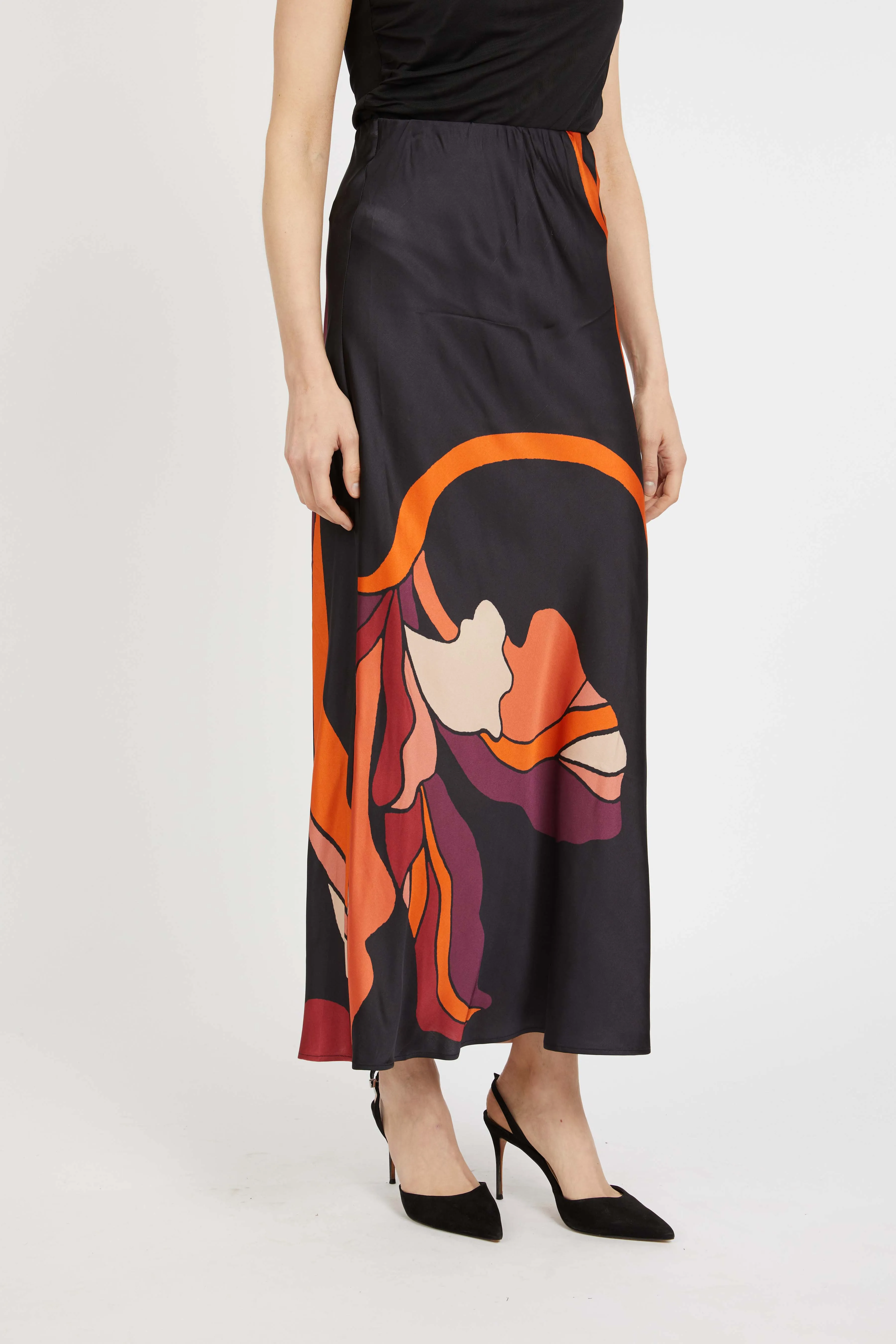 Bria Reversible Skirt in African Paradise sold by CABALLERO product image thumbnail 5