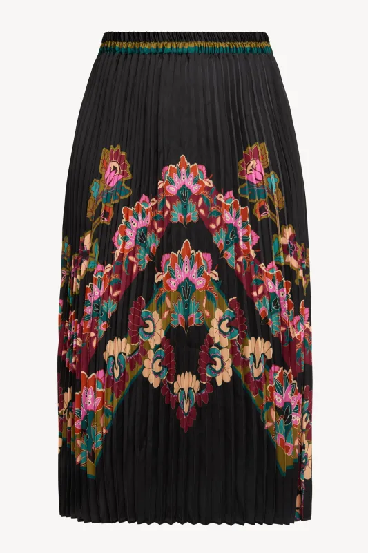 Mia Skirt in Lacquer Bush Lily made by CABALLERO