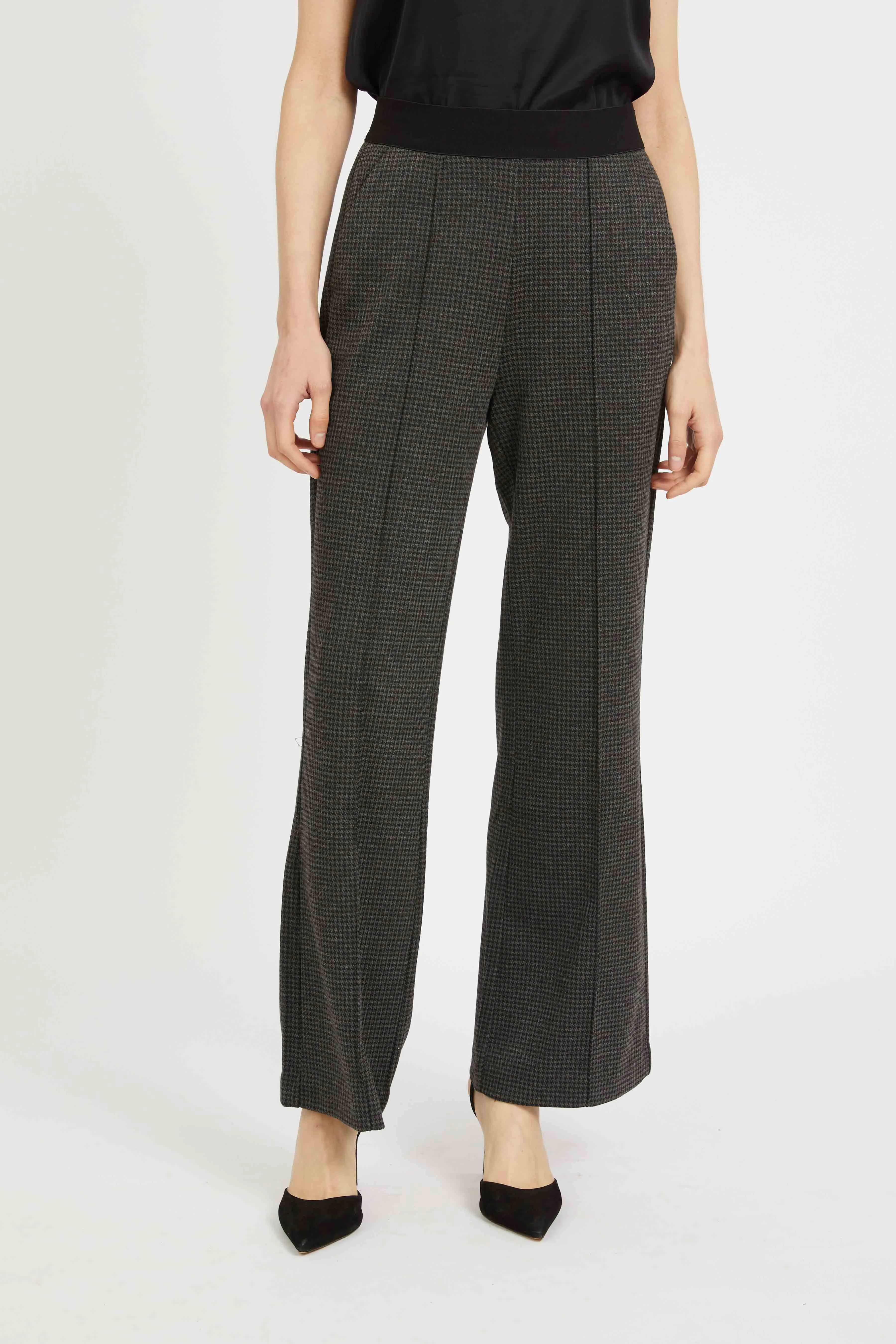 Cory Pant in Grey Houndstooth sold by CABALLERO product image thumbnail 3