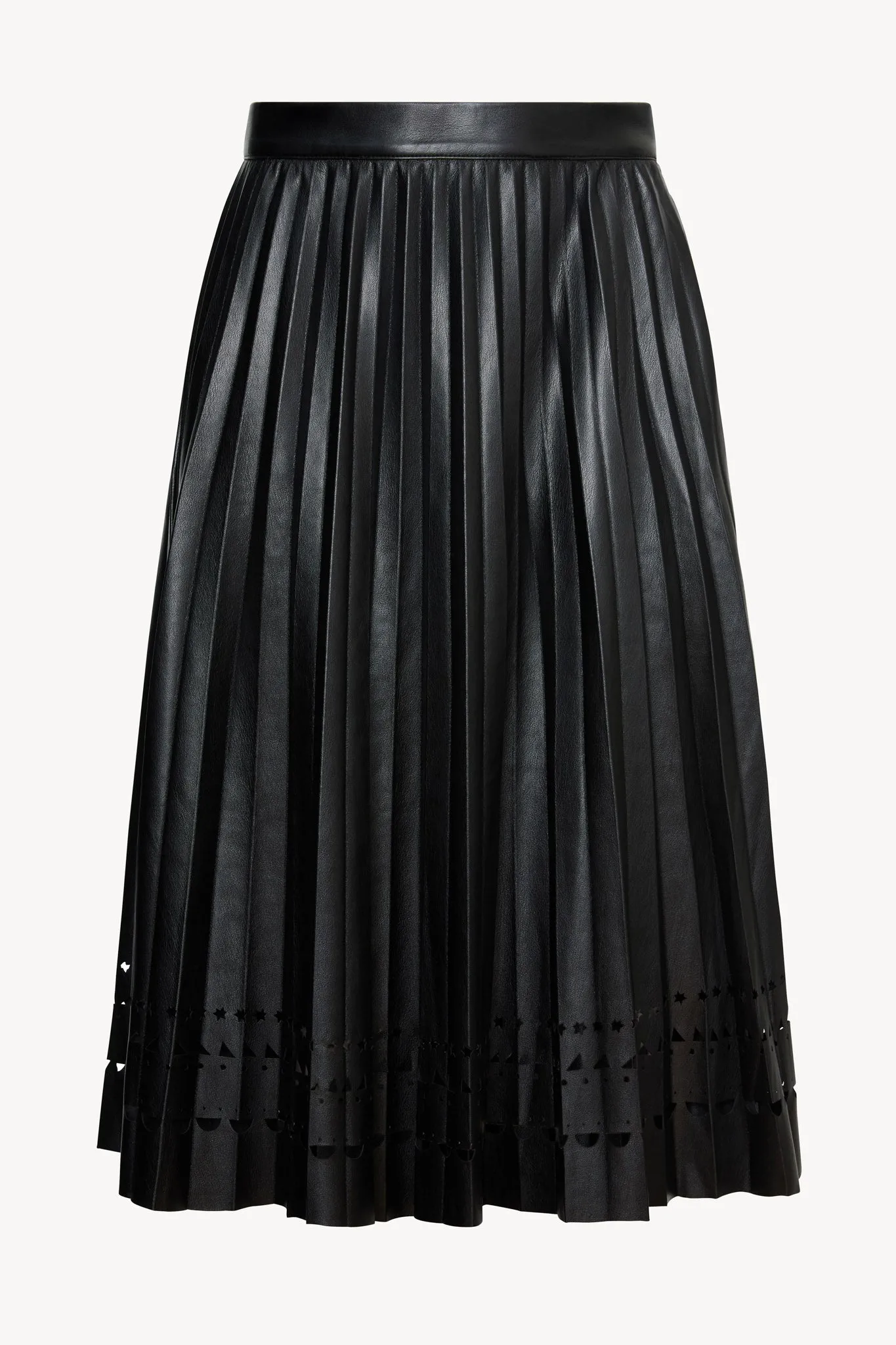 Alana Skirt in Black Vegan Leather sold by CABALLERO