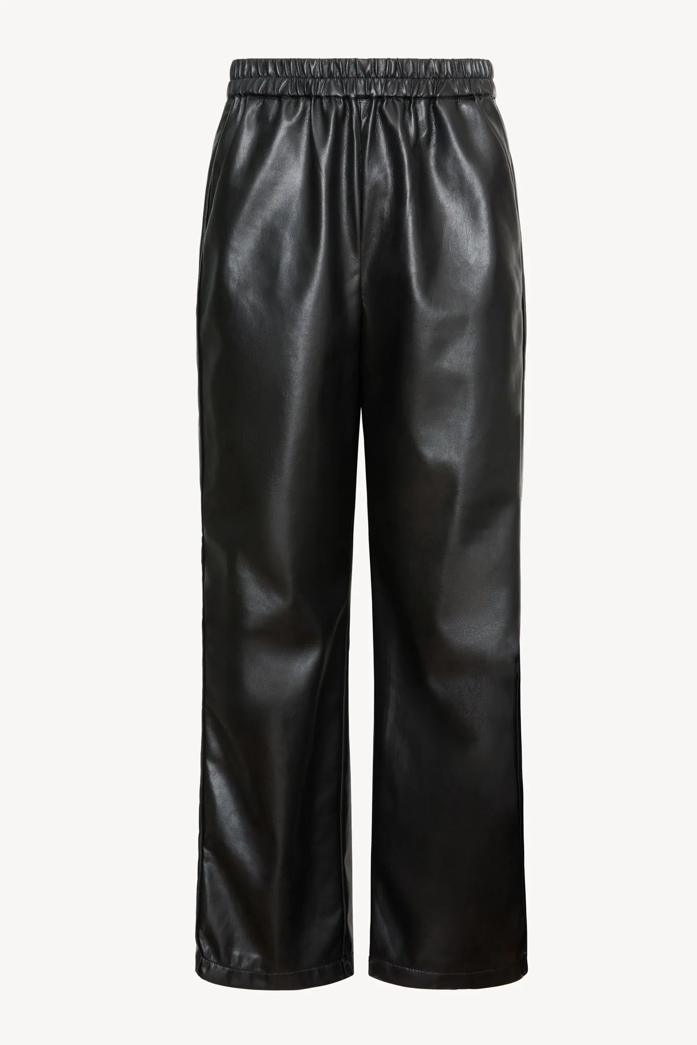 Max Pant in Black Vegan Leather sold by CABALLERO