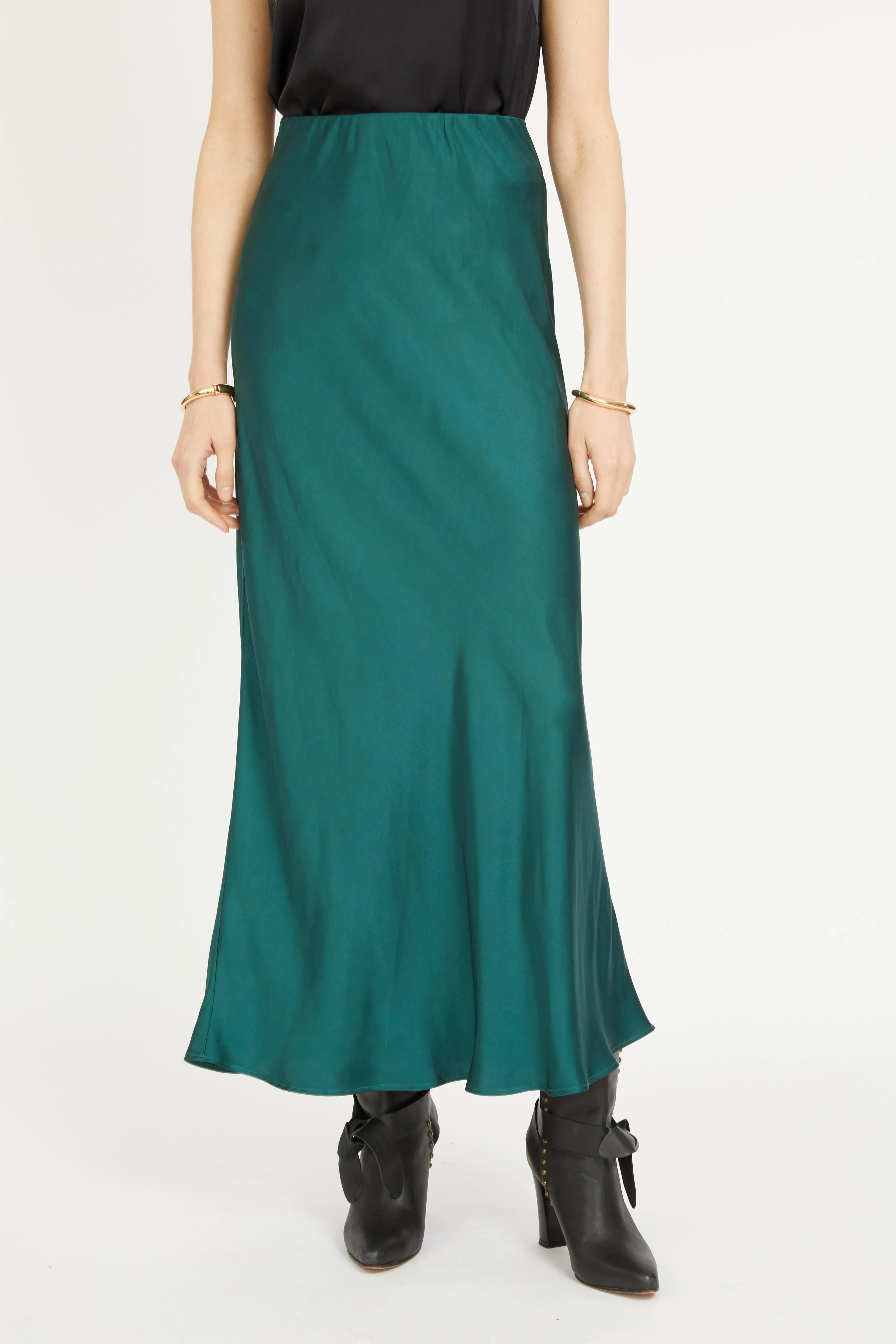 Bria Skirt in Sea Moss sold by CABALLERO product image thumbnail 5