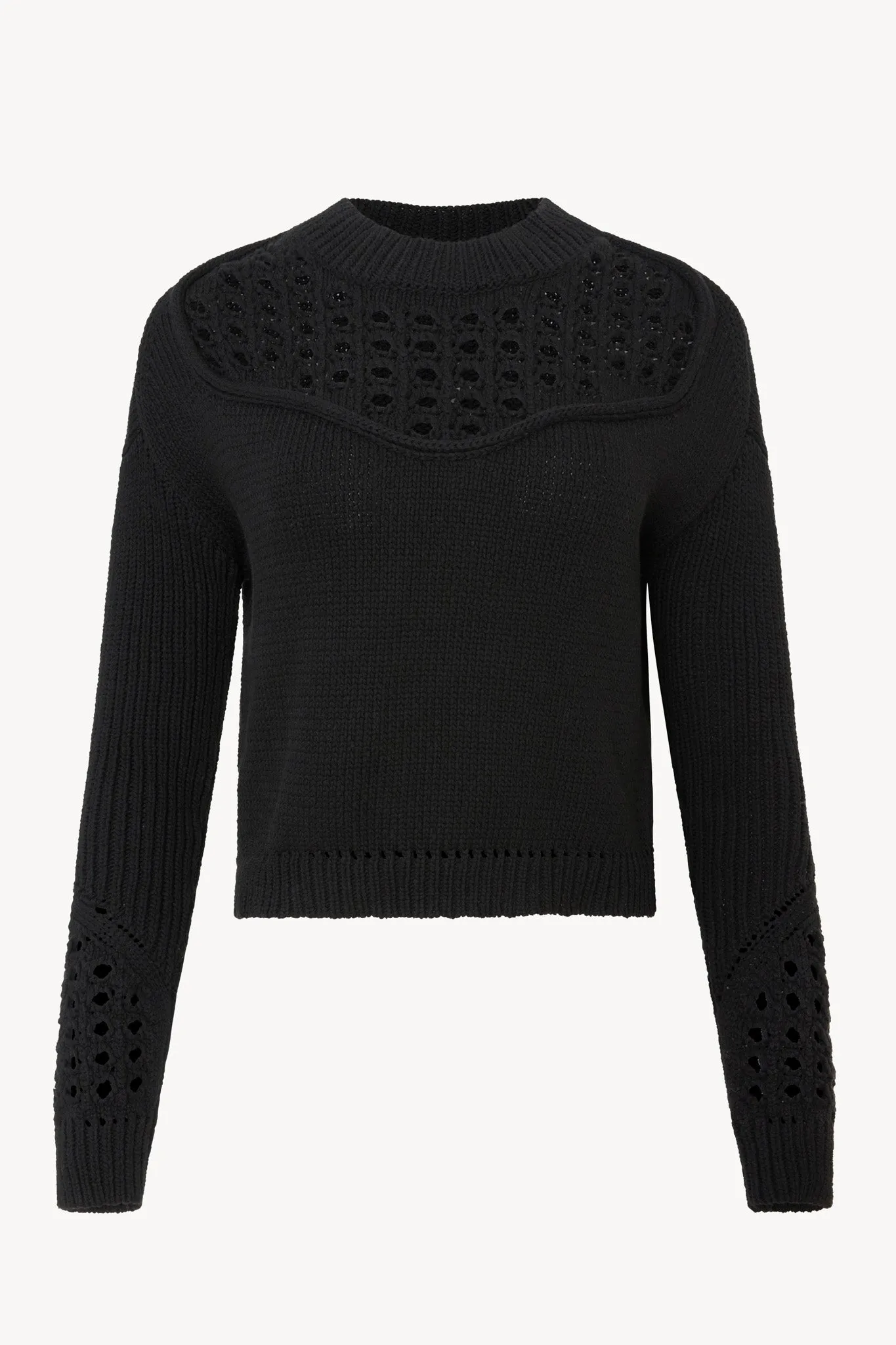 Bellamy Sweater in Black sold by CABALLERO