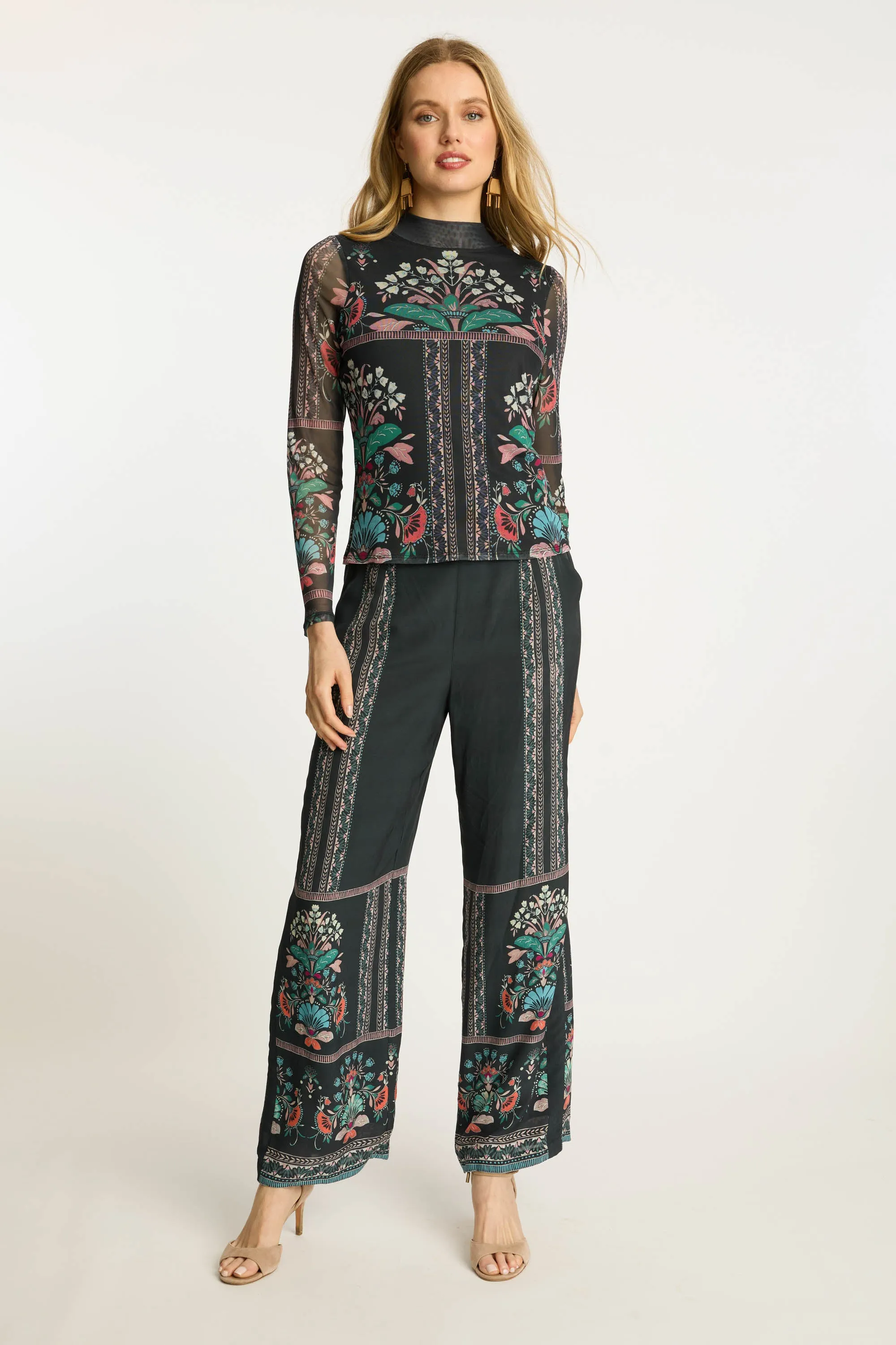 Marta Top in Twilight Bloom sold by CABALLERO product image thumbnail 2