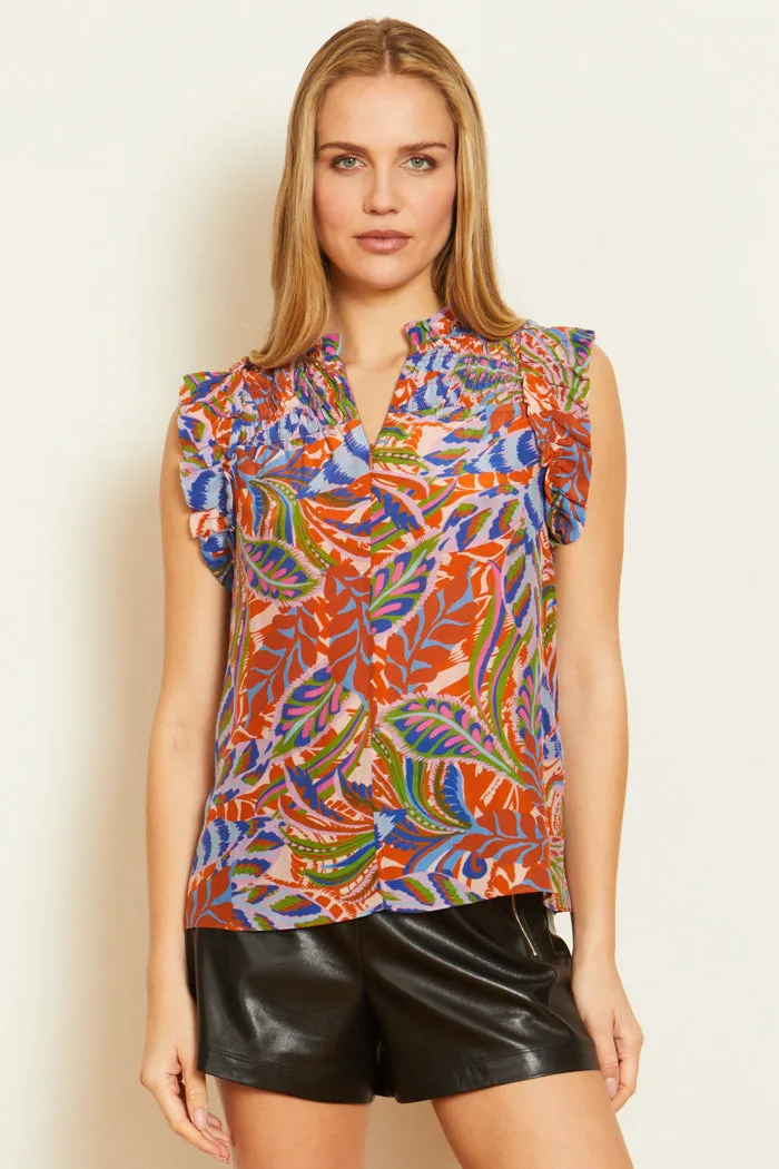Cerise Top in La Boheme sold by CABALLERO product image thumbnail 3